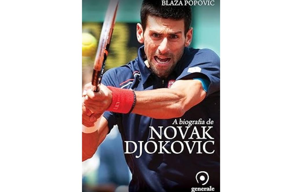 Livro A biografia de Novak Djokovic